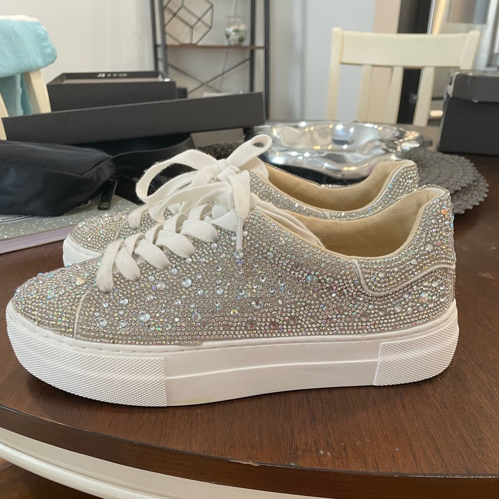 Betsy Johnson- SB Sidny Rhinestone. Wore for my wedding night